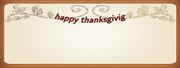 Thanksgiving Banners