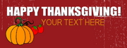 Thanksgiving Banners