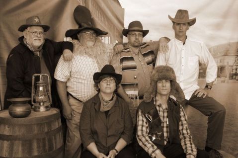 Western Themed Backdrop