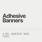 Adhesive Banner