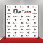 Step and Repeat Banner + Stand + Red Carpet