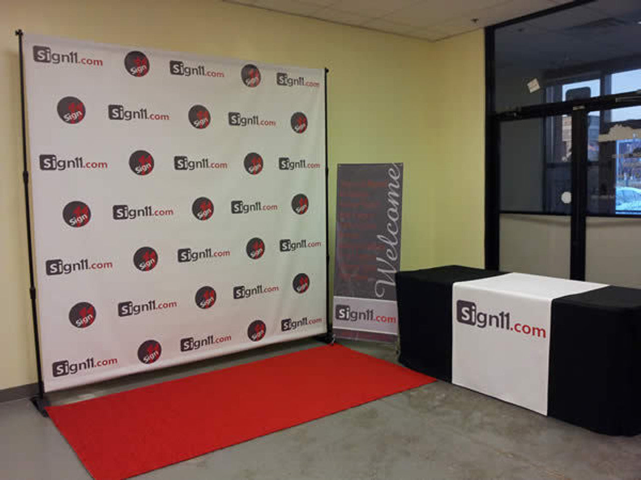 Step and Repeat Banner