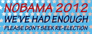 Anti Obama Bumper Stickers