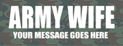 Military Bumper Sticker