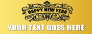 New Year Bumper Sticker