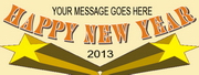 New Year Bumper Sticker