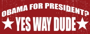 Pro Obama Bumper Stickers